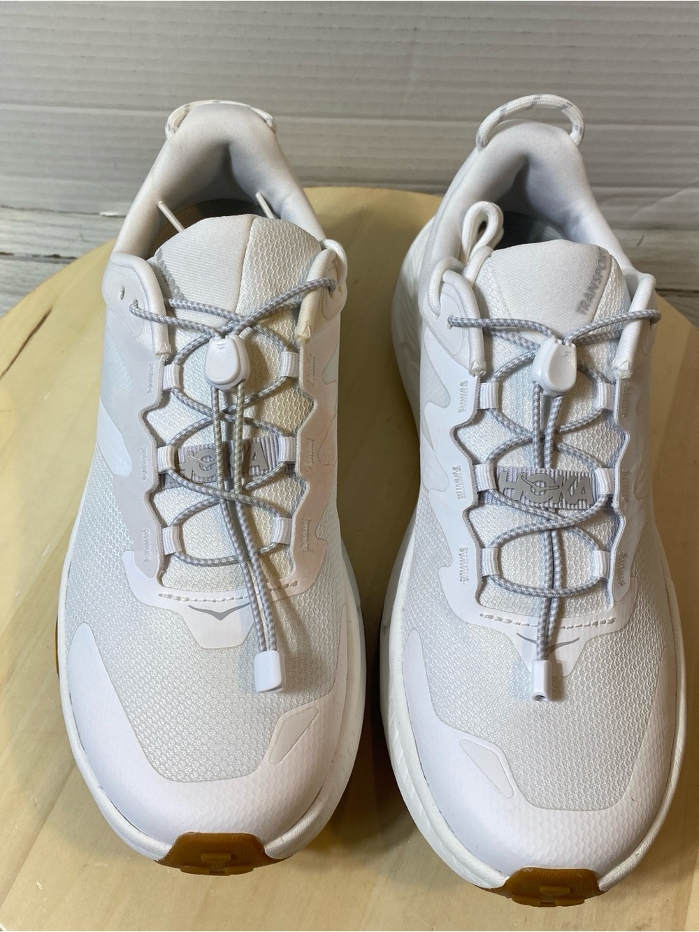 Hoka One One Transport White Gum Women’s Size 9B Trail Walking Shoes New - Picture 4 of 12